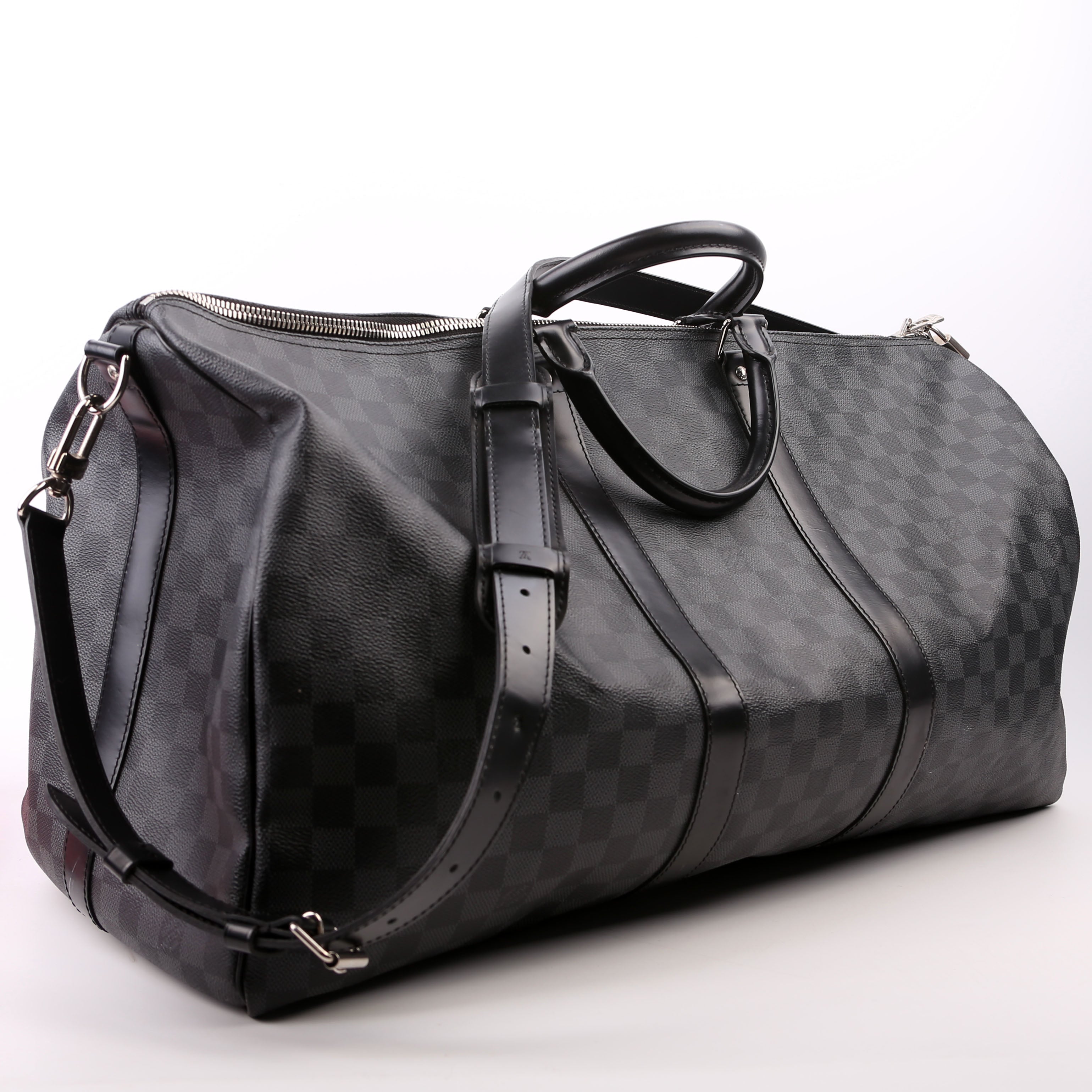 Keepall 55 Damier Graphite Bandouliere