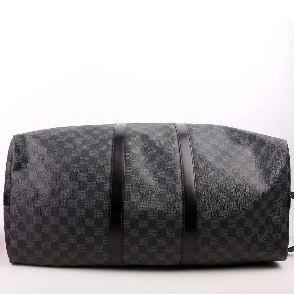 Keepall 55 Damier Graphite Bandouliere