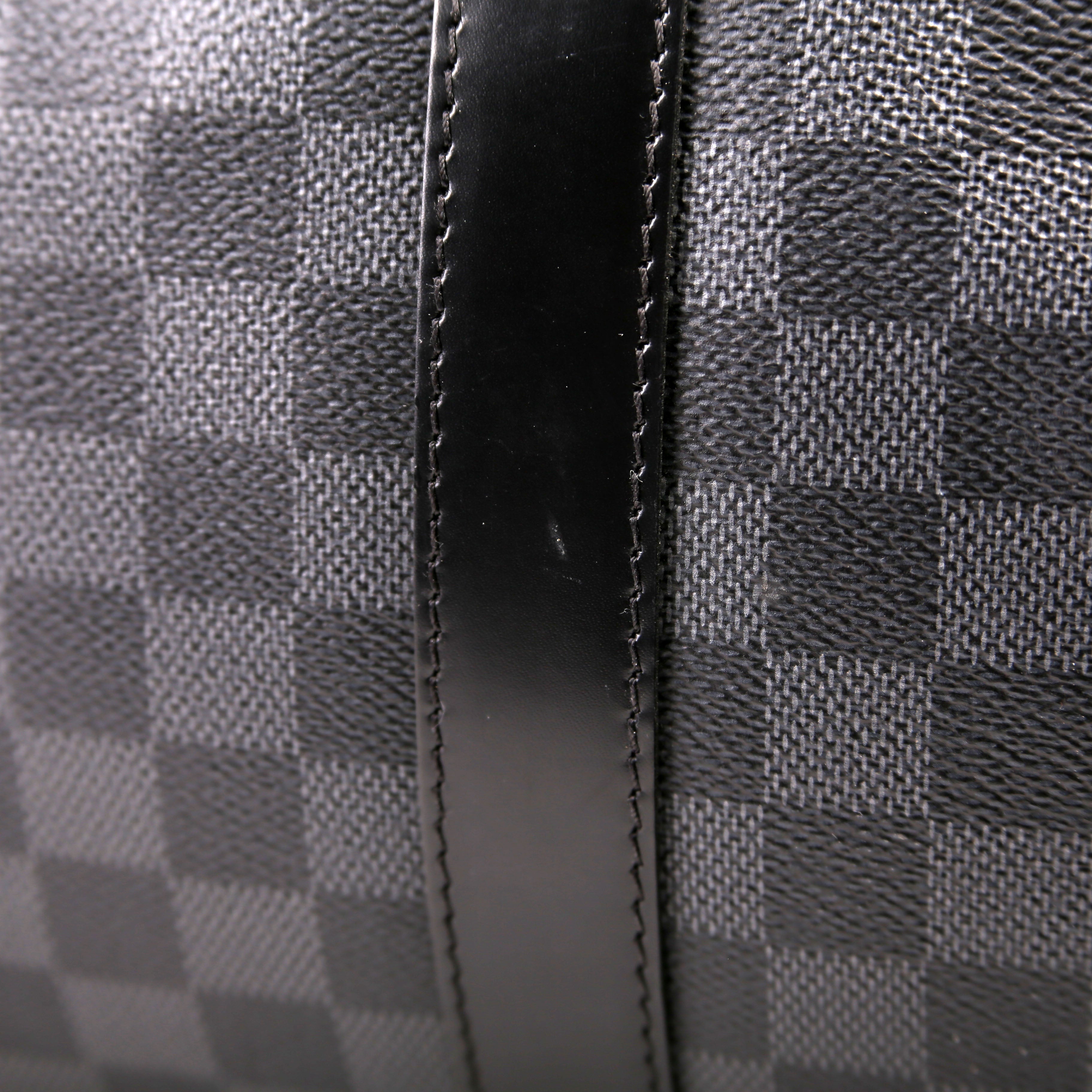 Keepall 55 Damier Graphite Bandouliere