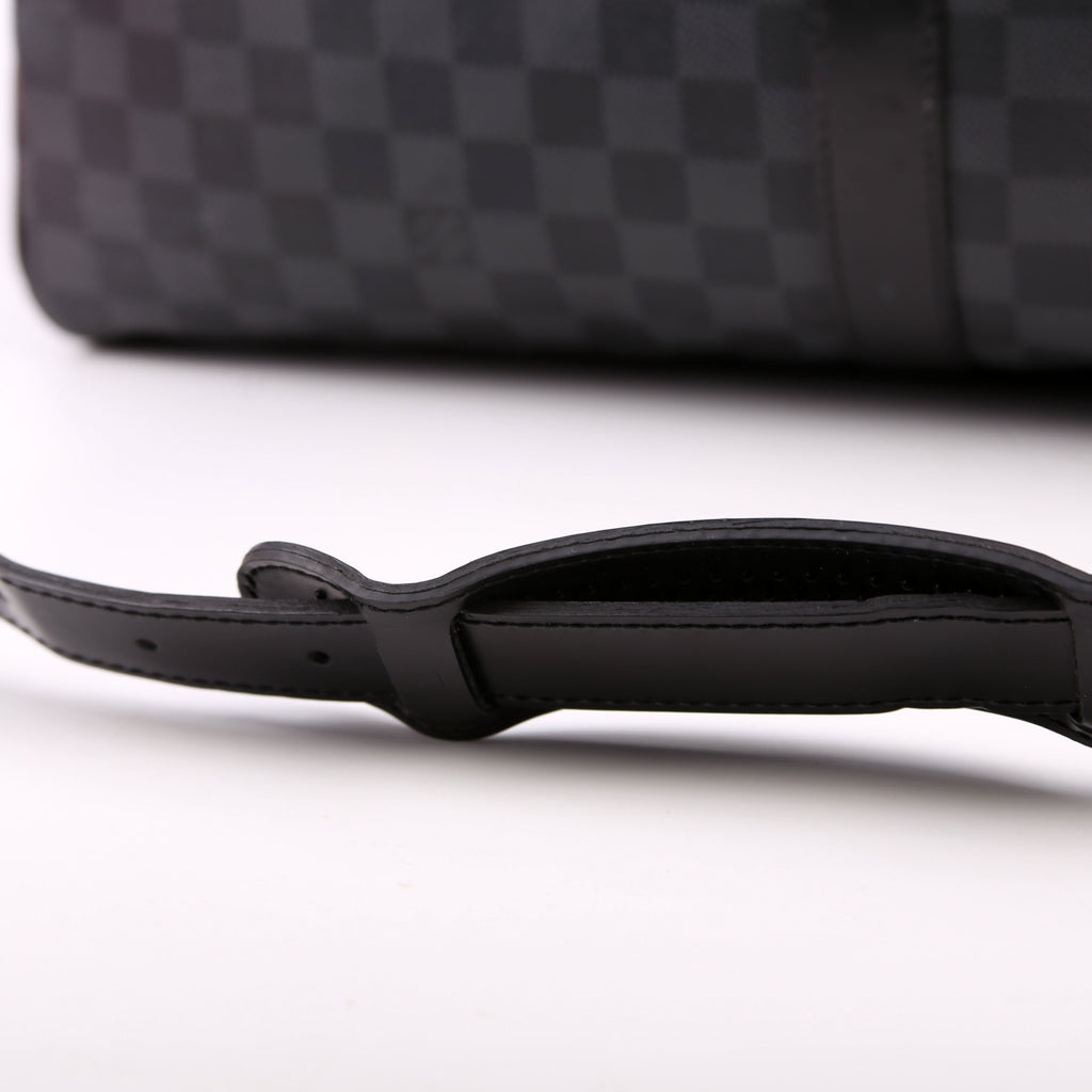 Keepall 55 Damier Graphite Bandouliere
