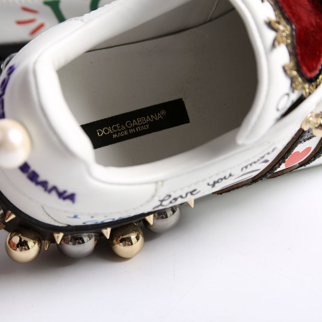 Portofino Musical Note Sneakers Size 41.5