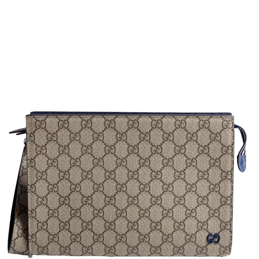 768255 GG Supreme Bi-Color Small Zip Pouch