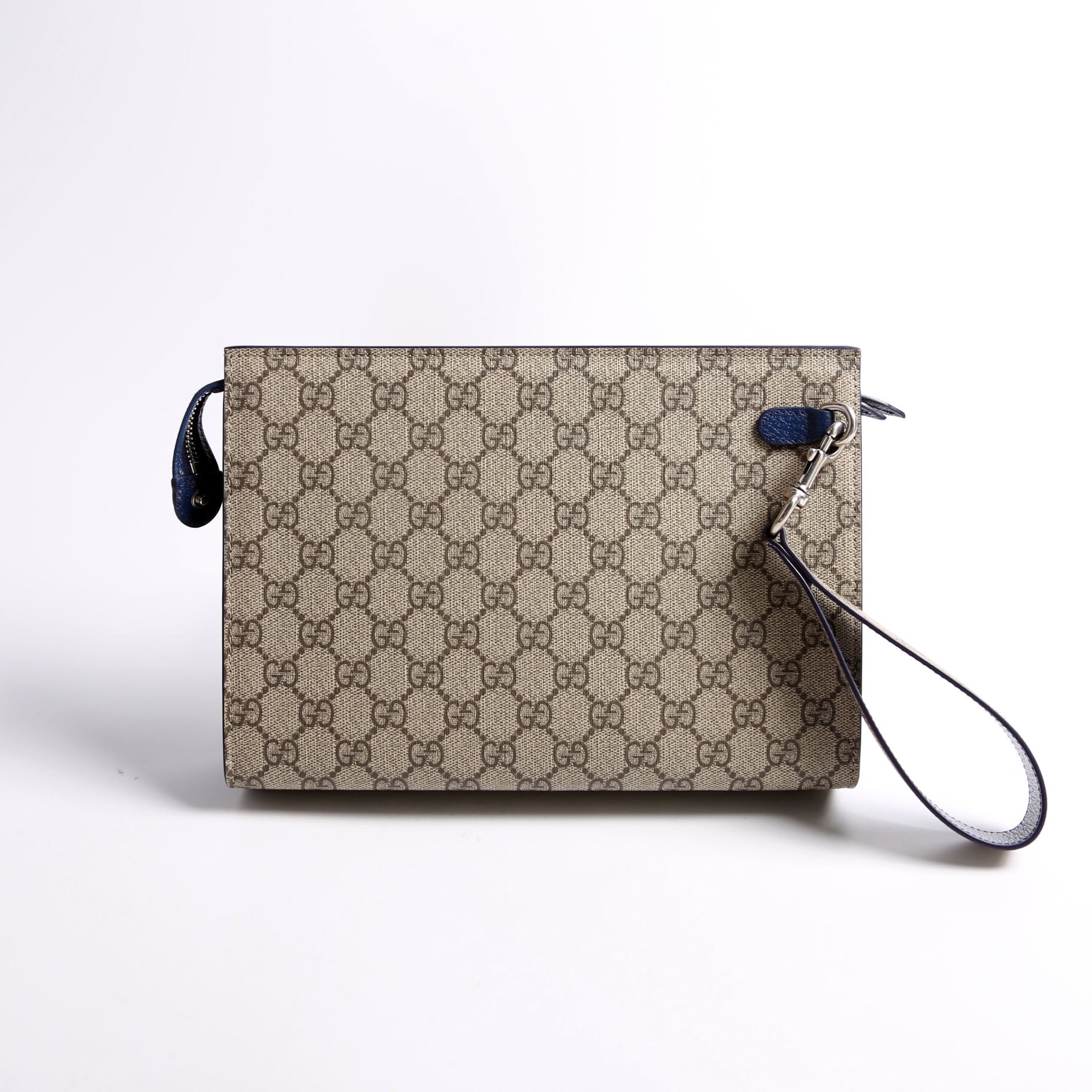 768255 GG Supreme Bi-Color Small Zip Pouch