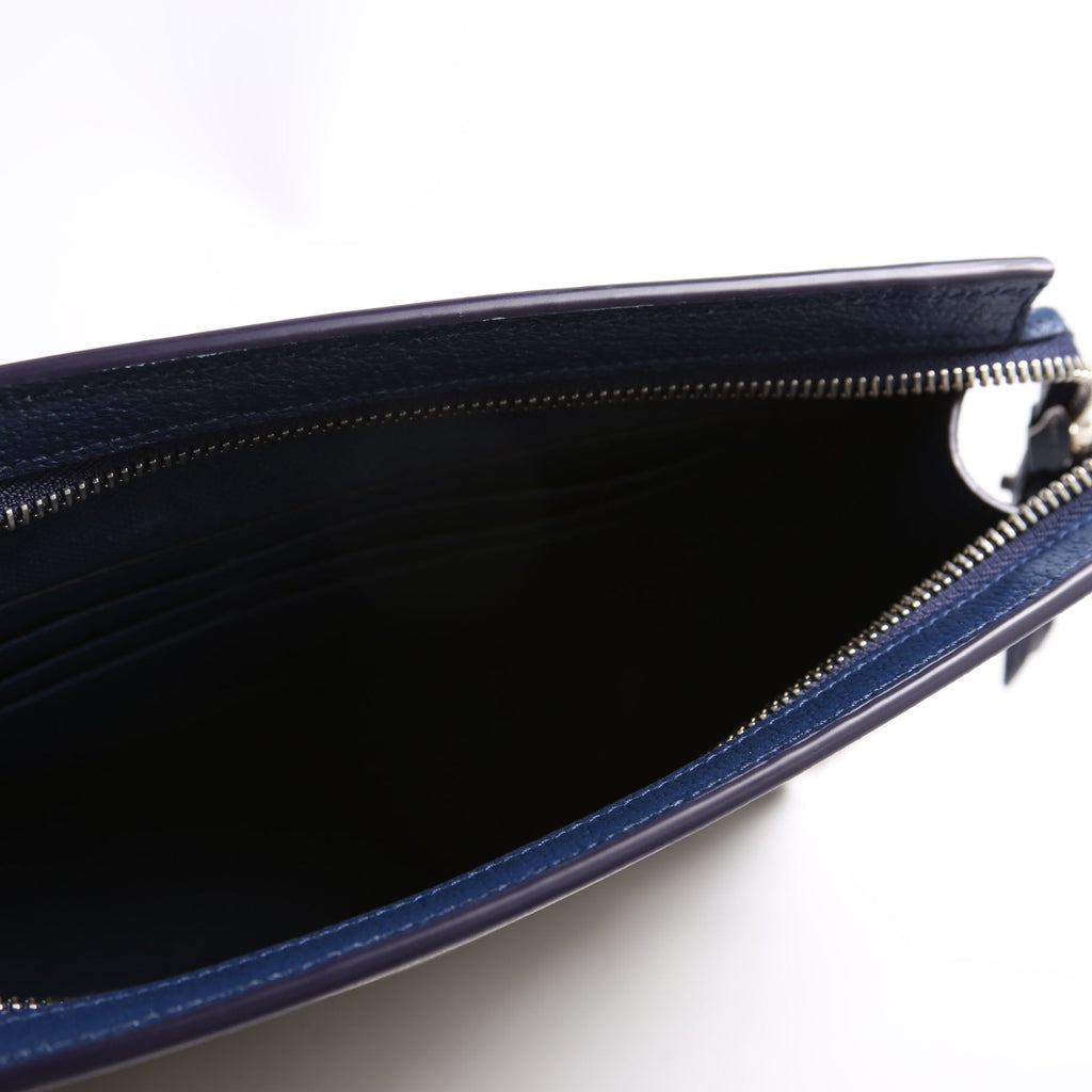768255 GG Supreme Bi-Color Small Zip Pouch
