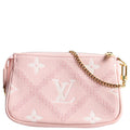 Pochette Access Mini Broderies Empreinte Pink