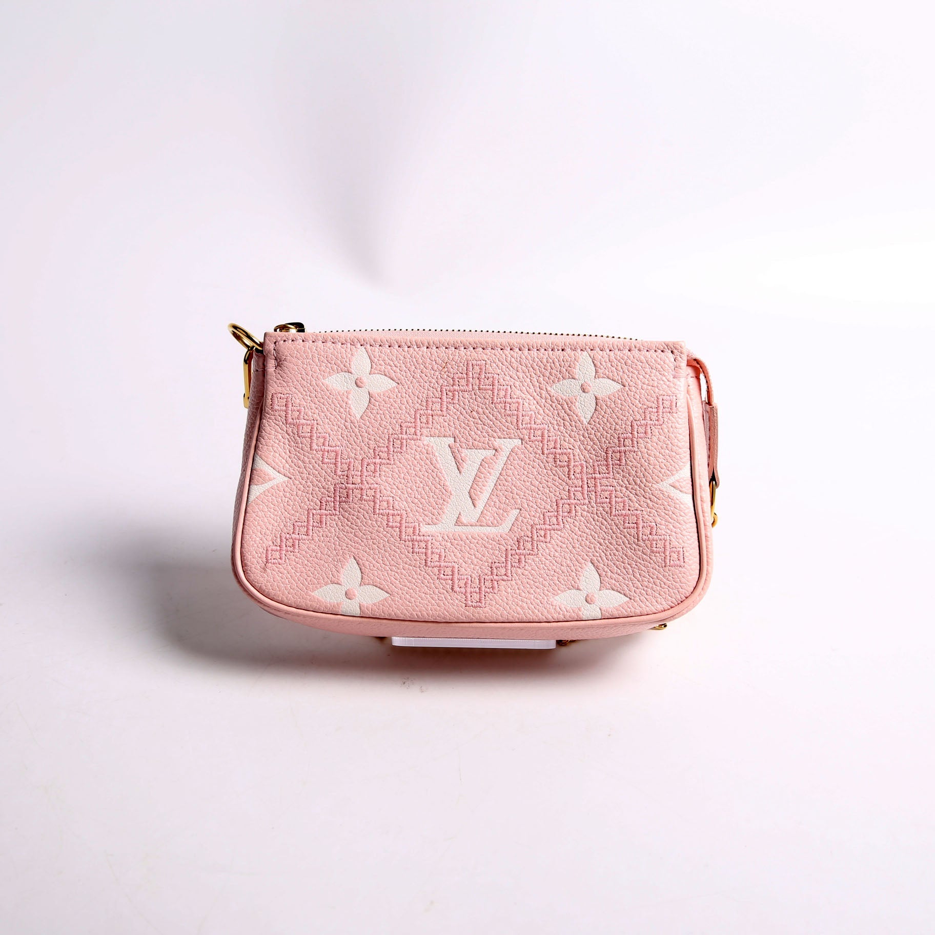 Pochette Access Mini Broderies Empreinte Pink