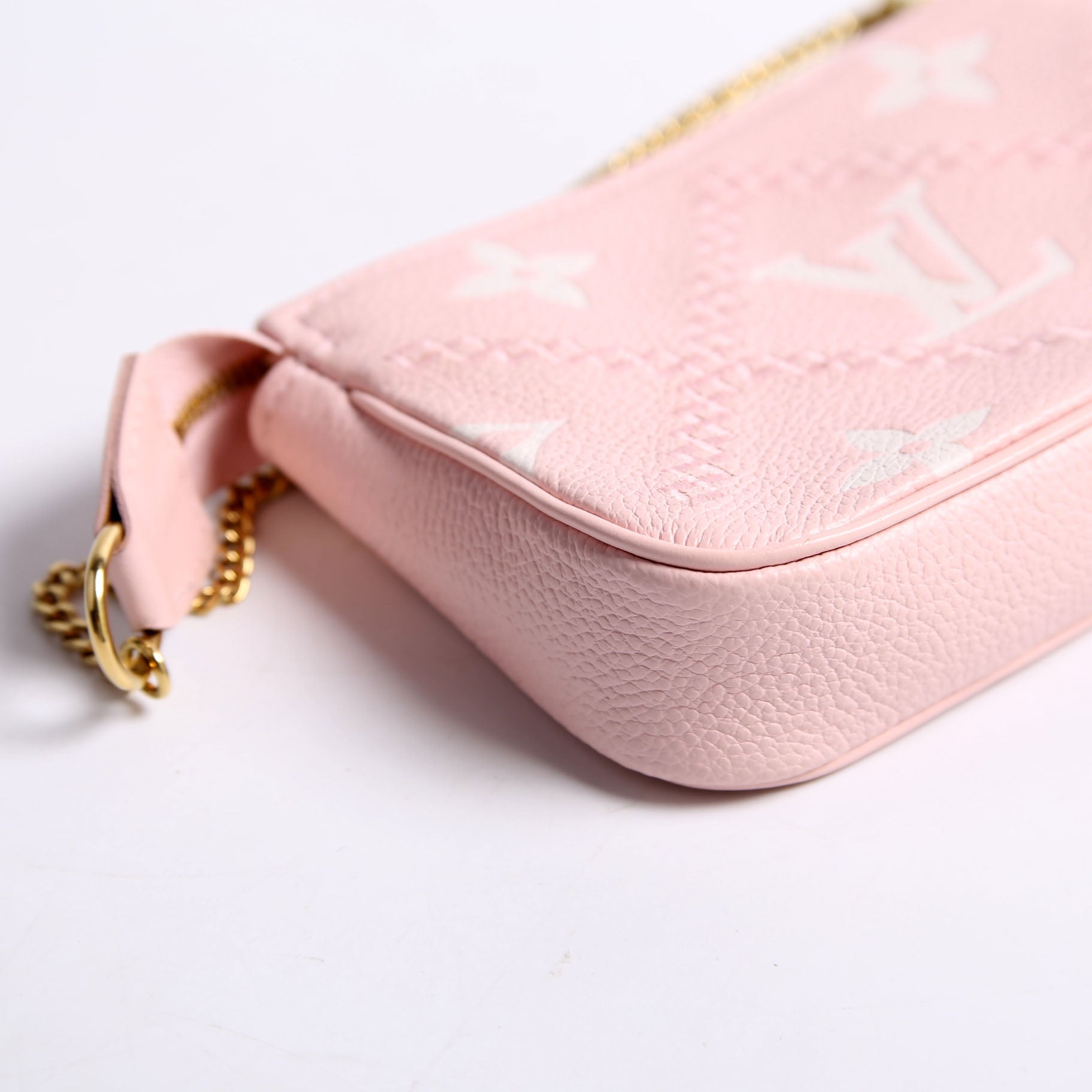 Pochette Access Mini Broderies Empreinte Pink