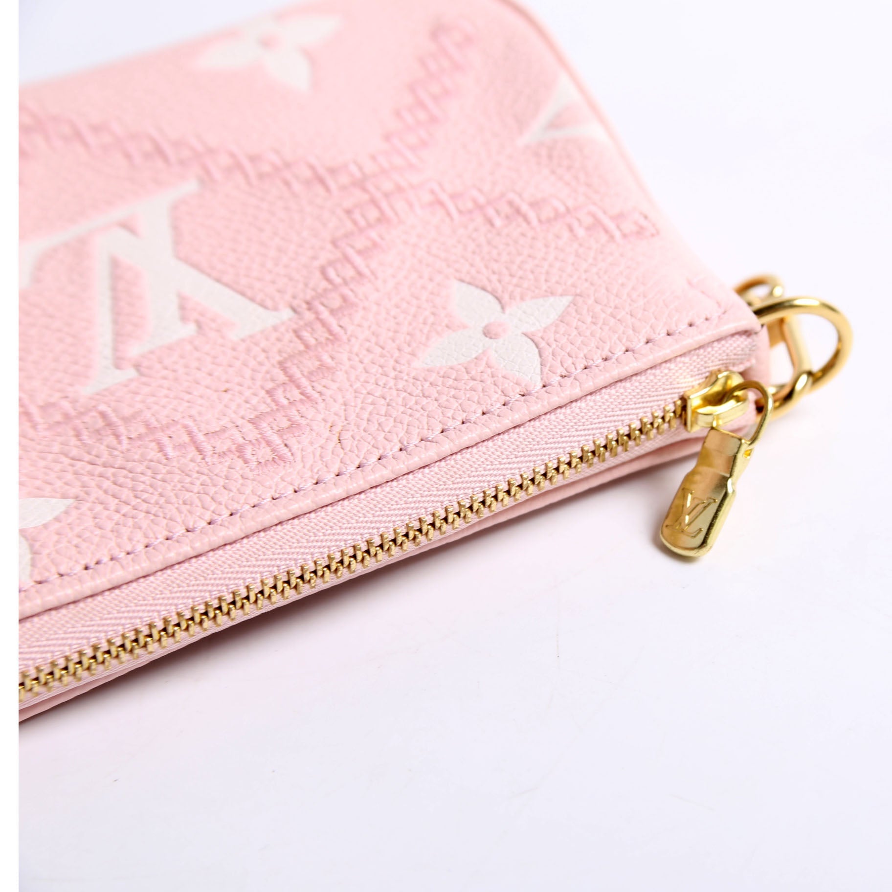 Pochette Access Mini Broderies Empreinte Pink