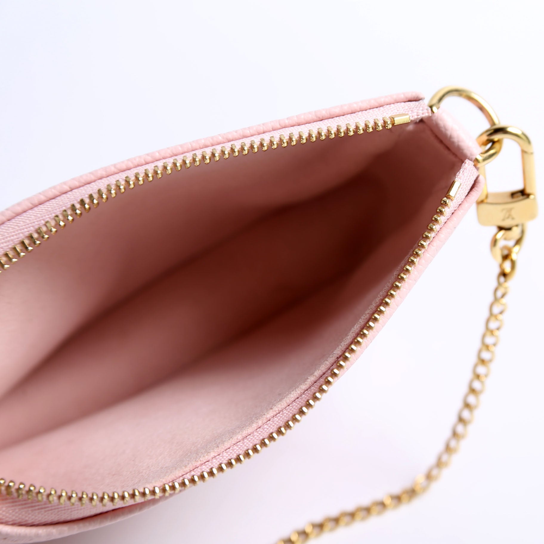 Pochette Access Mini Broderies Empreinte Pink