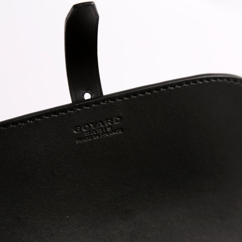Double Travel Watch Case Goyardine Black