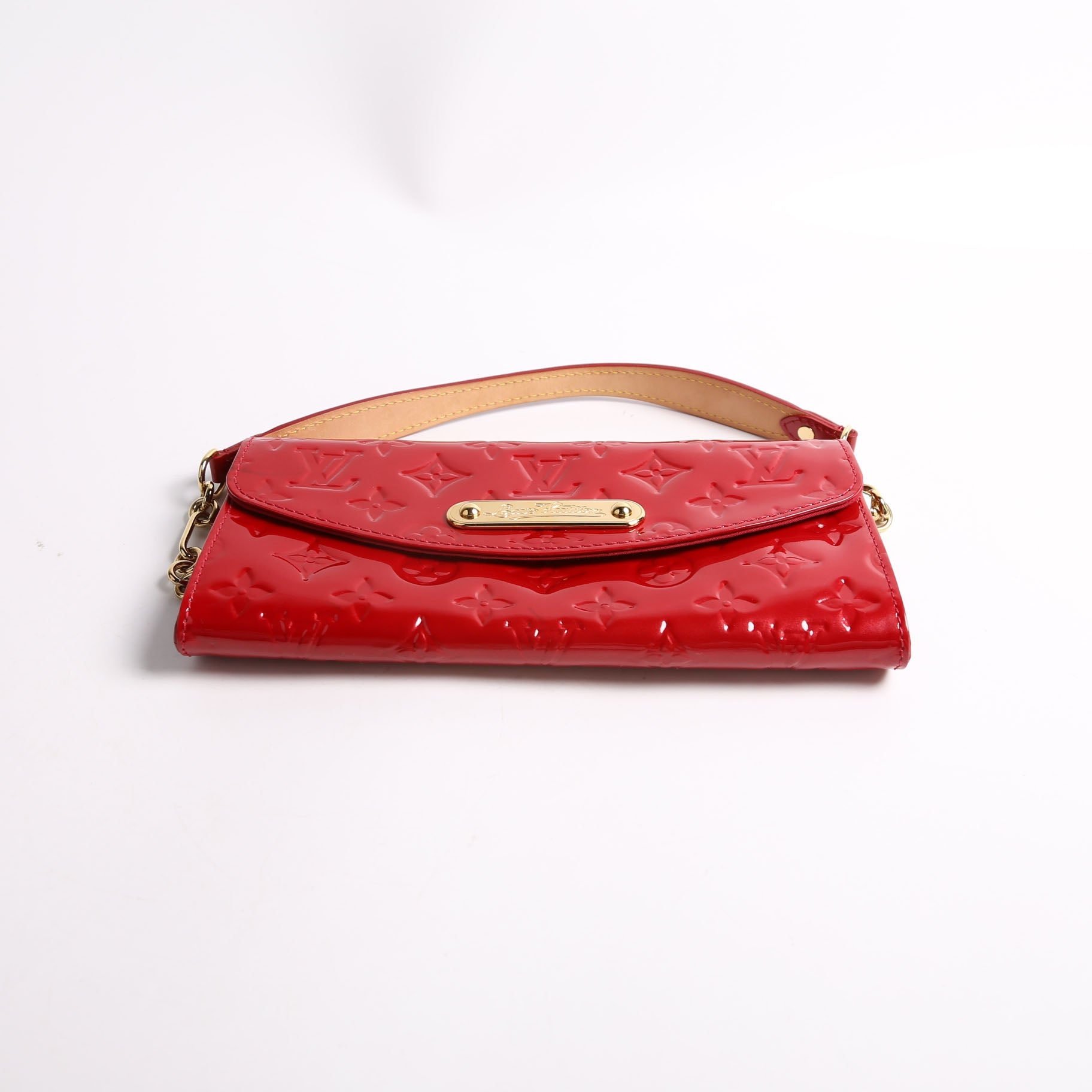 Sunset Blvd Clutch Vernis Red