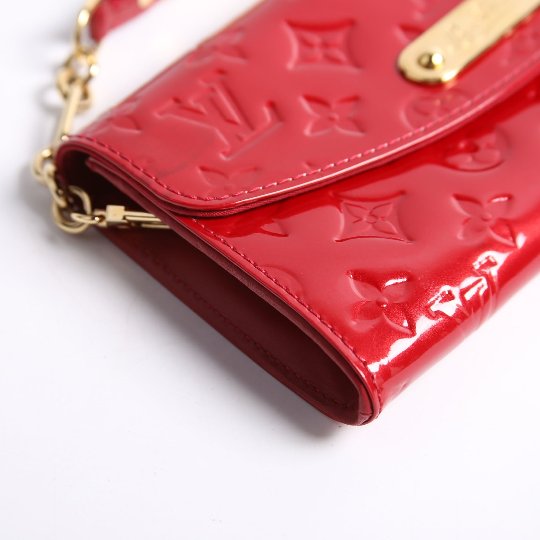 Sunset Blvd Clutch Vernis Red