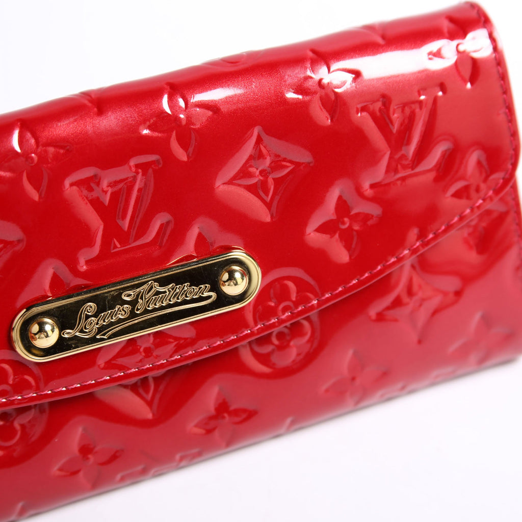 Sunset Blvd Clutch Vernis Red
