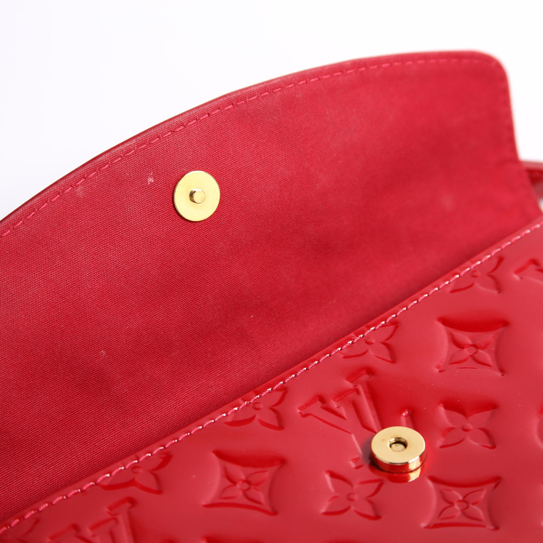 Sunset Blvd Clutch Vernis Red