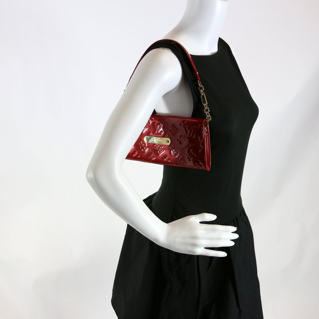 Sunset Blvd Clutch Vernis Red