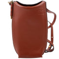 Gate Pocket Smooth Calfskin Brown