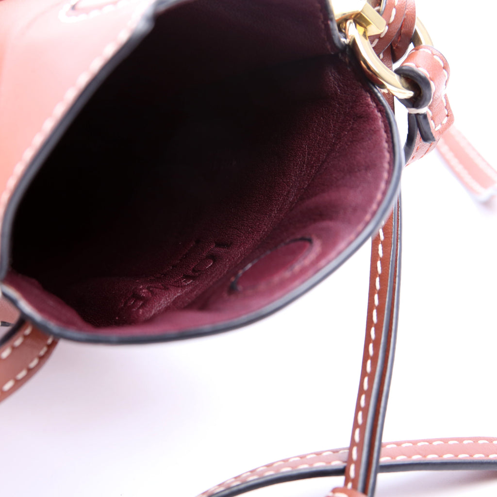 Gate Pocket Smooth Calfskin Brown