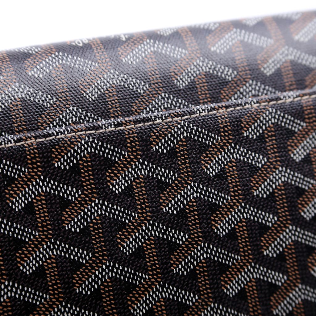 Goyardine Monte Carlo Bois Clutch Black