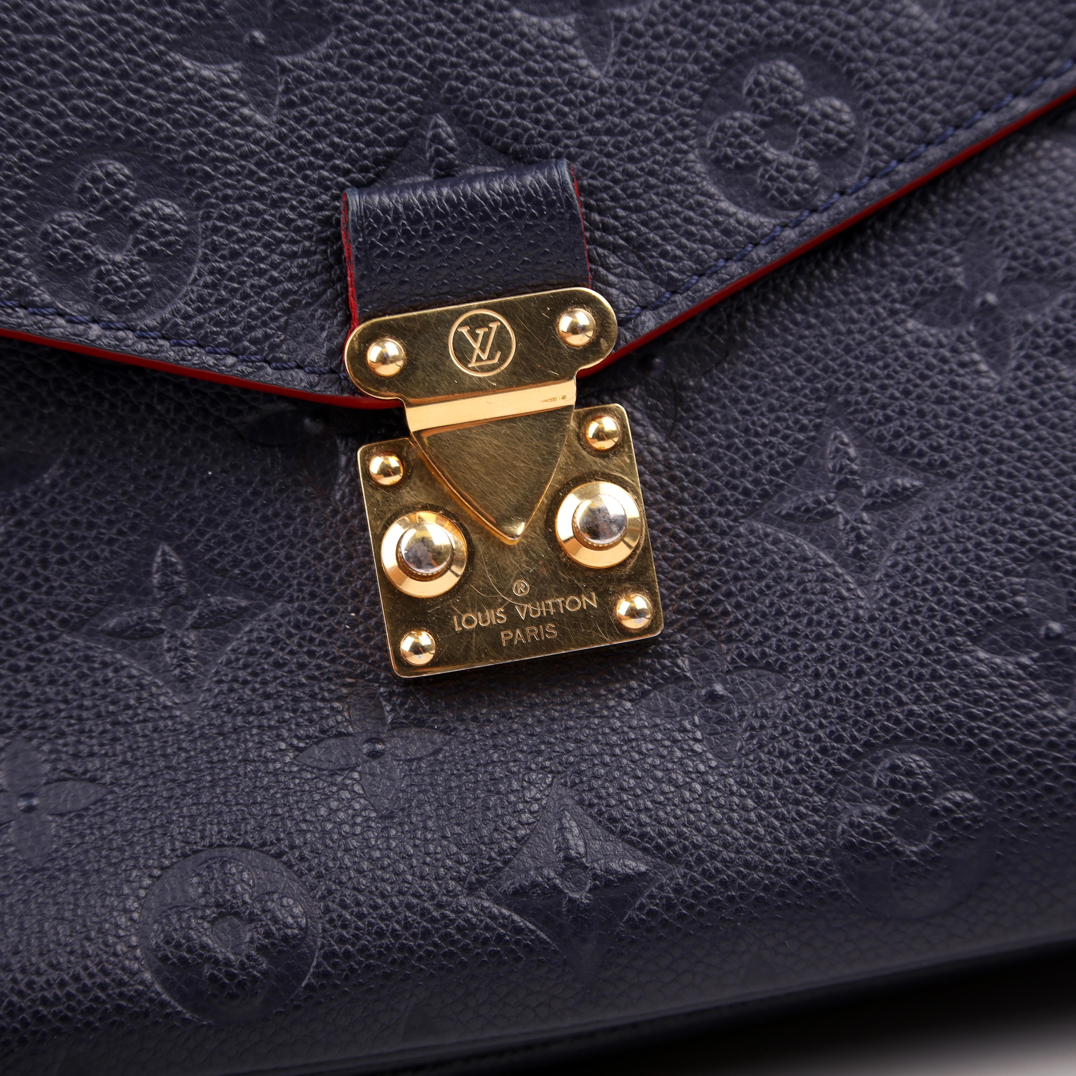 Pochette Metis Empreinte Black