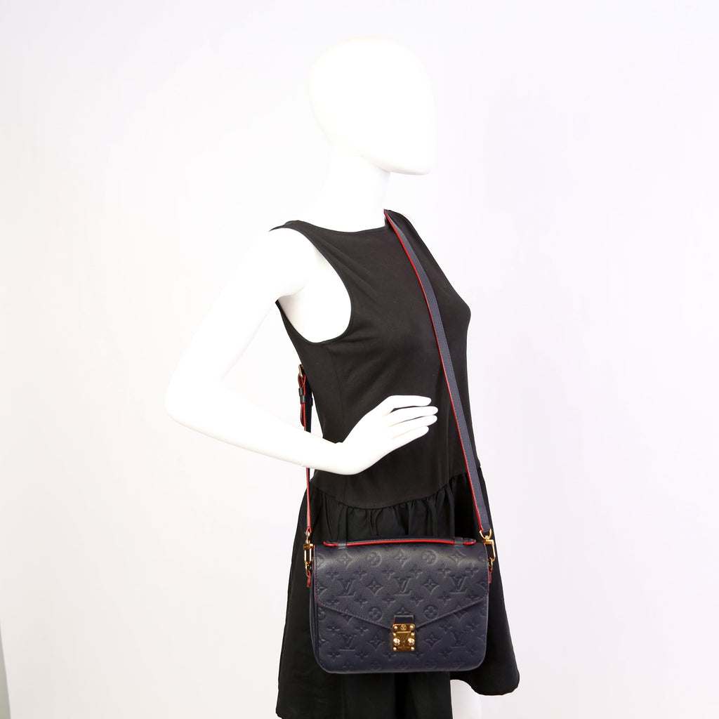 Pochette Metis Empreinte Black