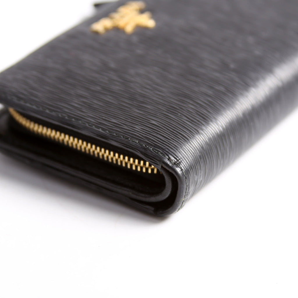 1ML225 Epi Small Wallet Black