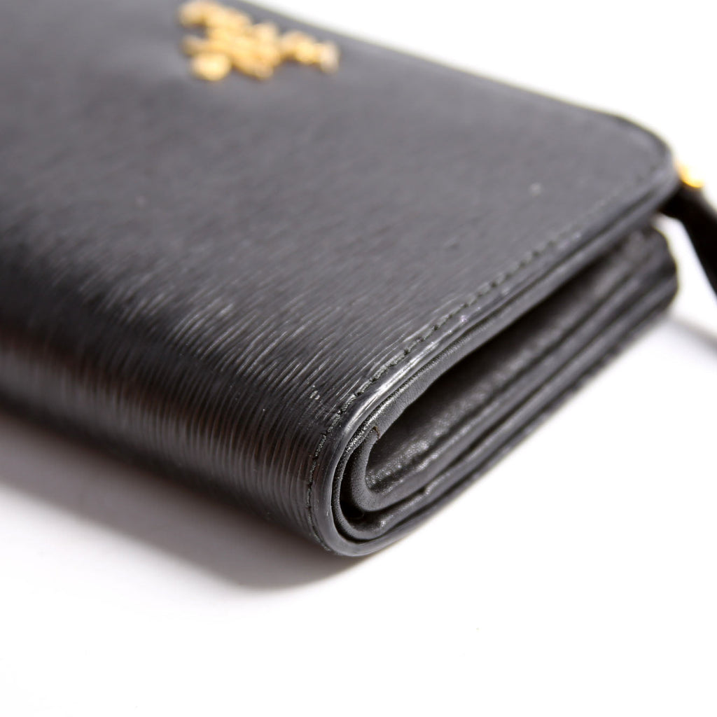 1ML225 Epi Small Wallet Black