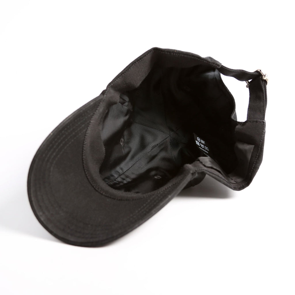 Logo Embroidered Hat Black/White