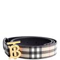 TB Nova Check Belt Size Large Brown