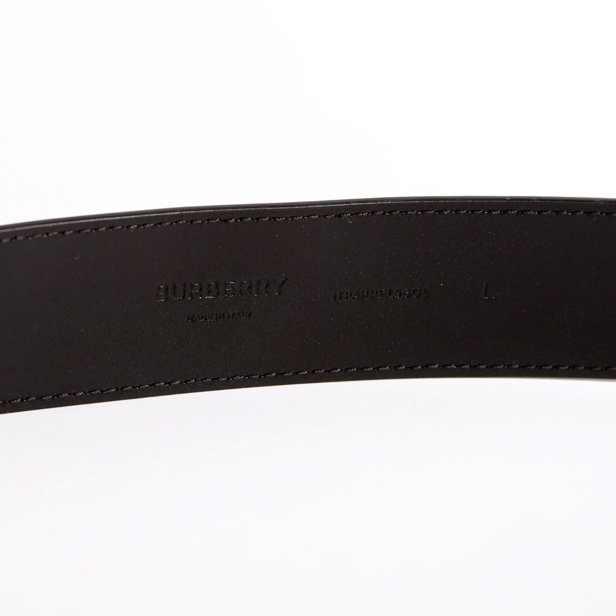 TB Nova Check Belt Size Large Brown