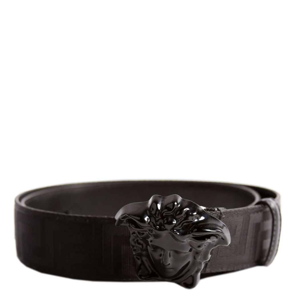 DCU8061 Medusa Head Greca Canvas Belt Size 95/38 Black