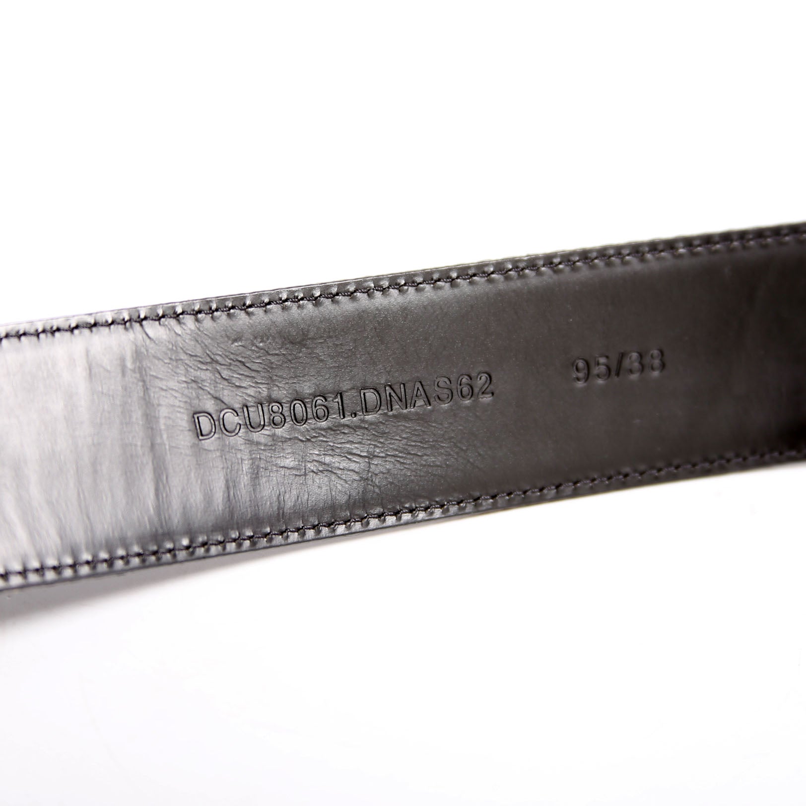 DCU8061 Medusa Head Greca Canvas Belt Size 95/38 Black