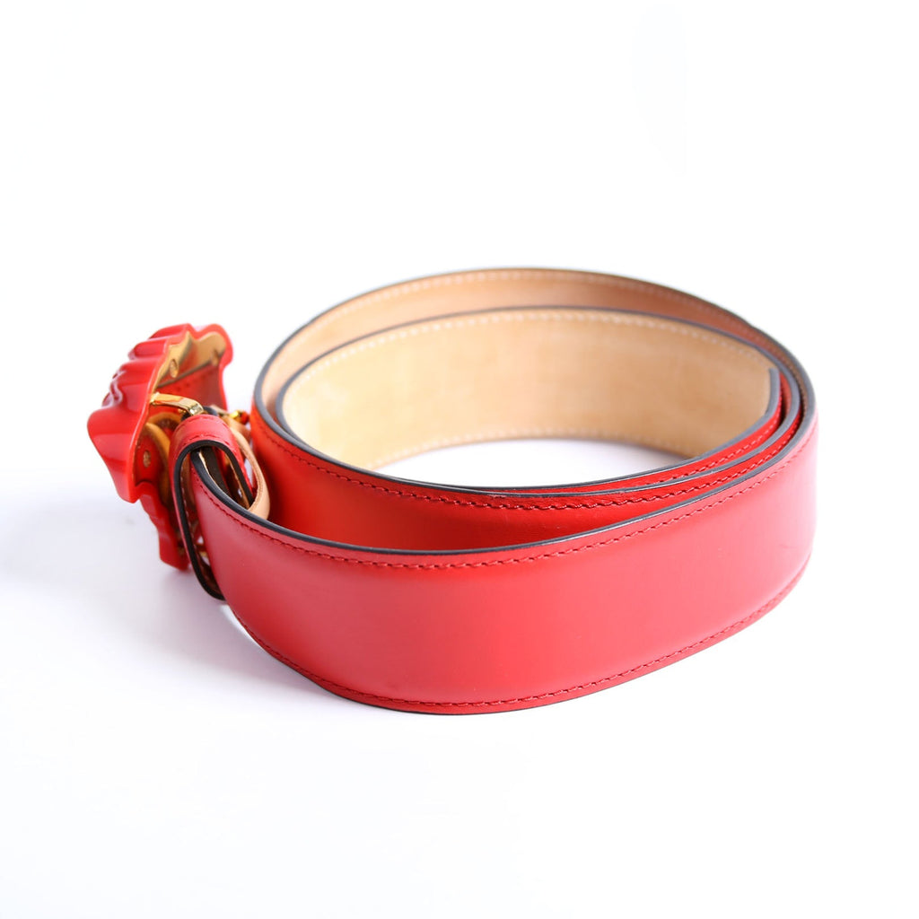 DCU4140 Medusa Head Belt Size 100/40 Red