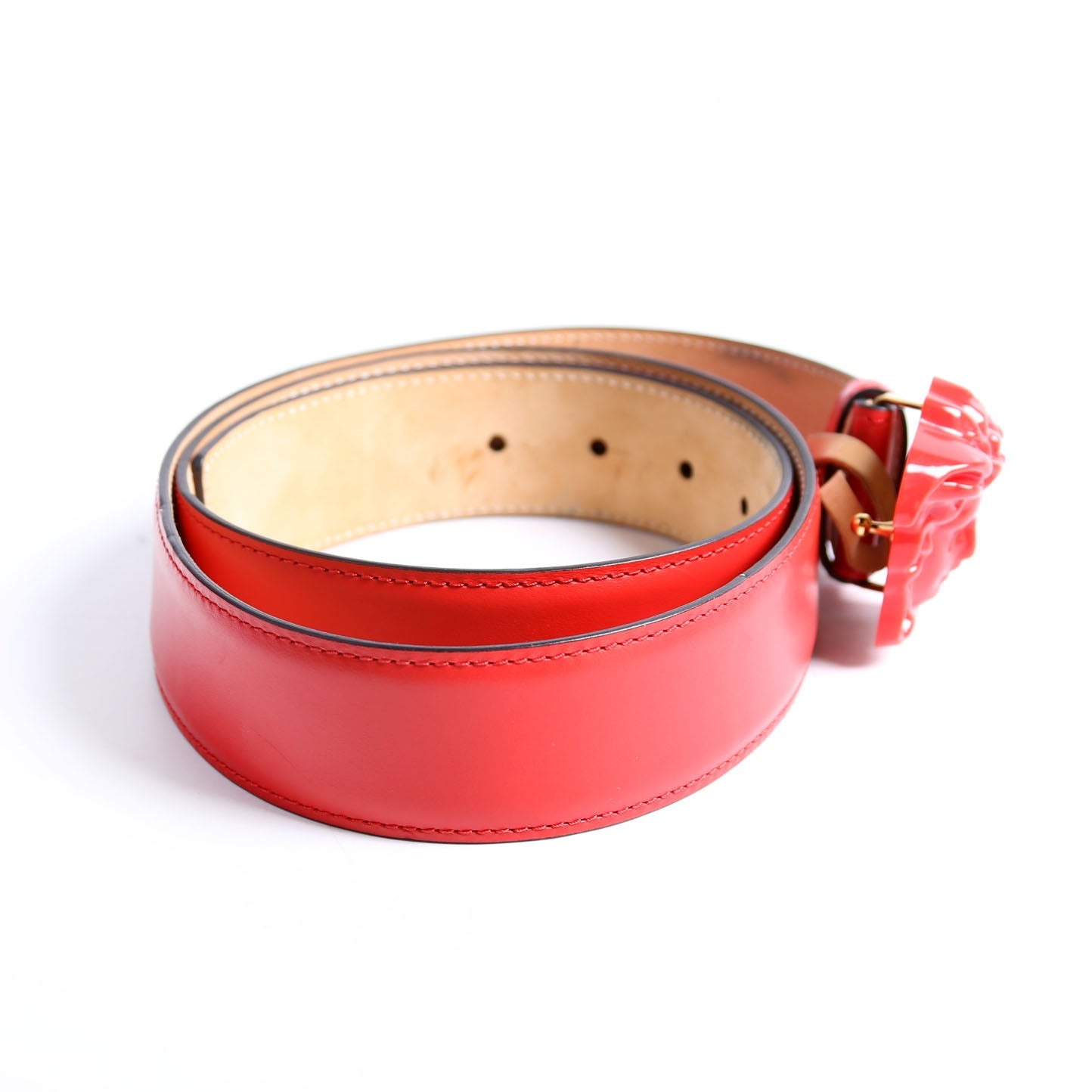 DCU4140 Medusa Head Belt Size 100/40 Red