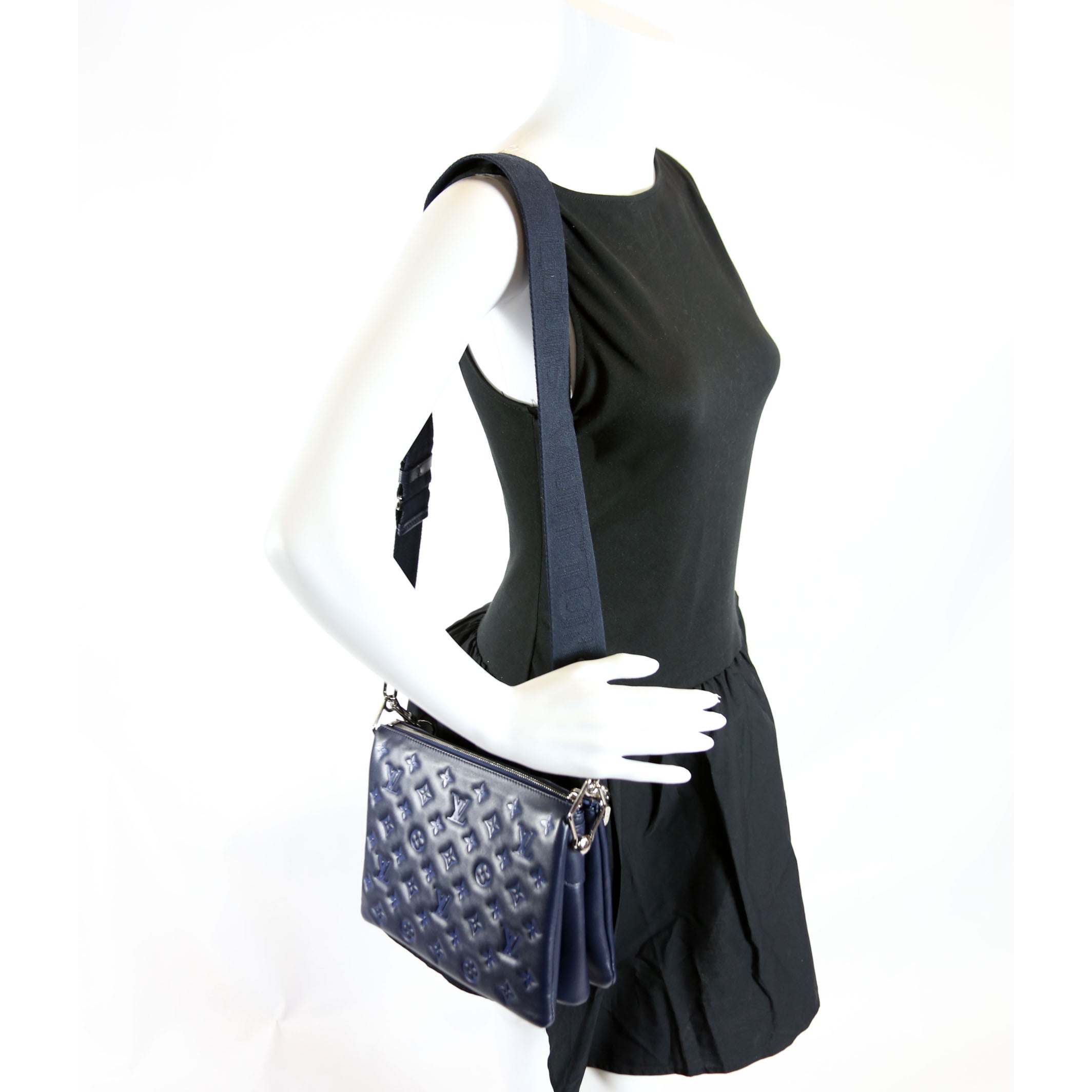 Coussin PM NV Lambskin Navy