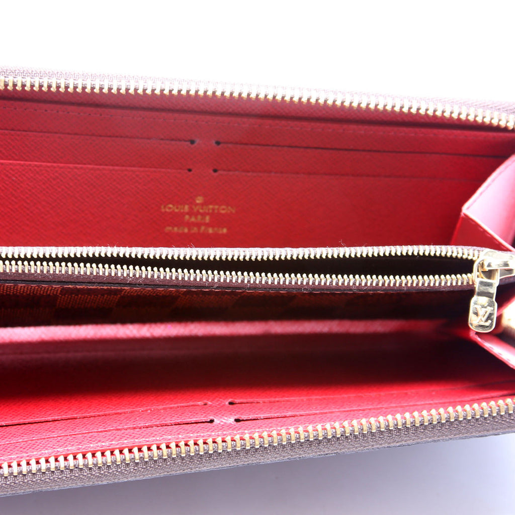 Clemence Wallet Ebene Red