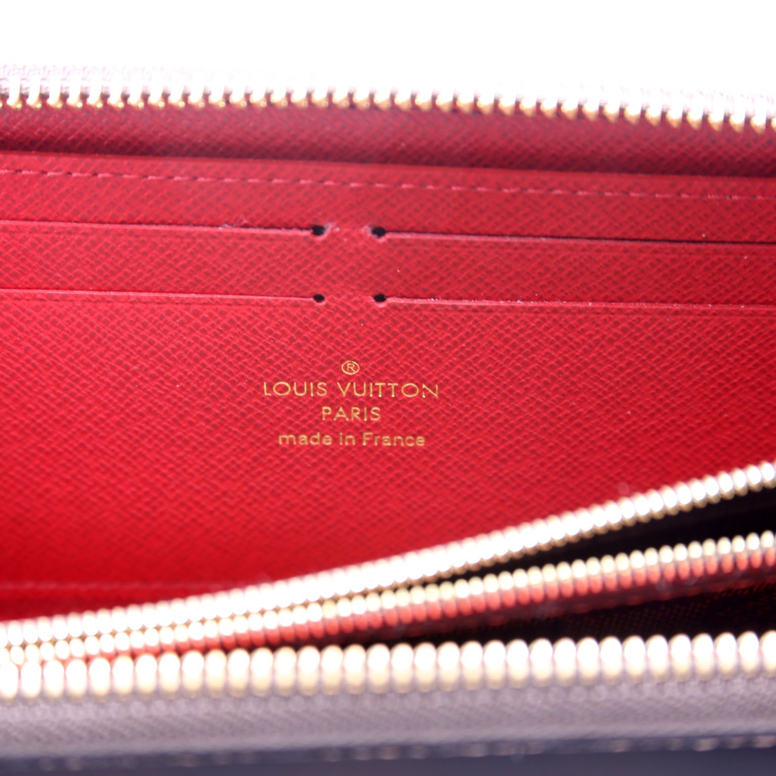Clemence Wallet Ebene Red