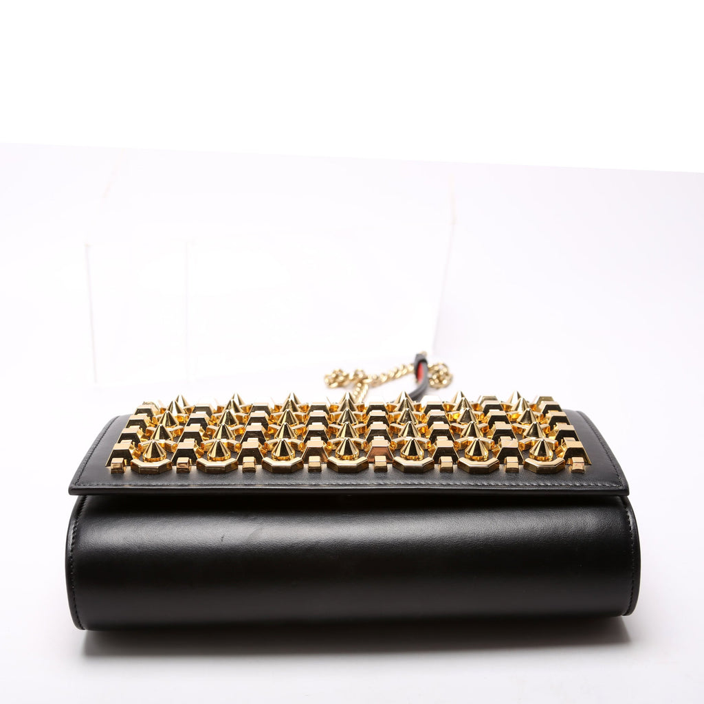 Paloma Empire Spike Clutch Black/Gold