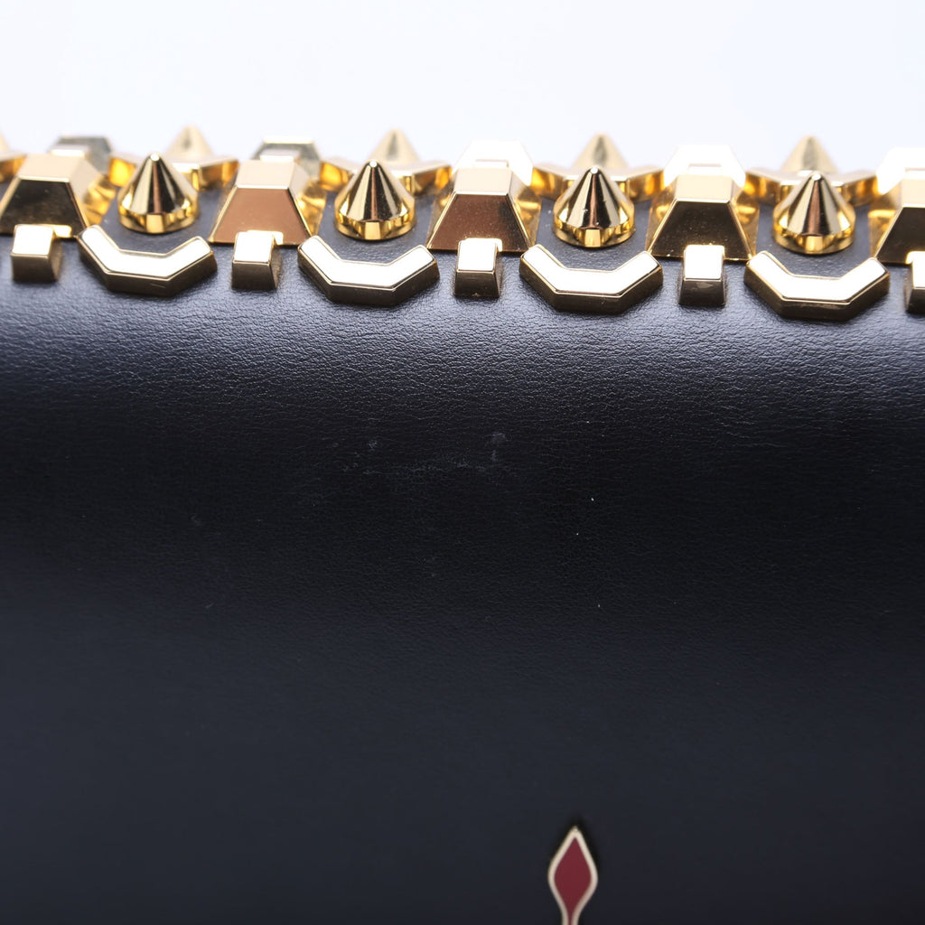 Paloma Empire Spike Clutch Black/Gold