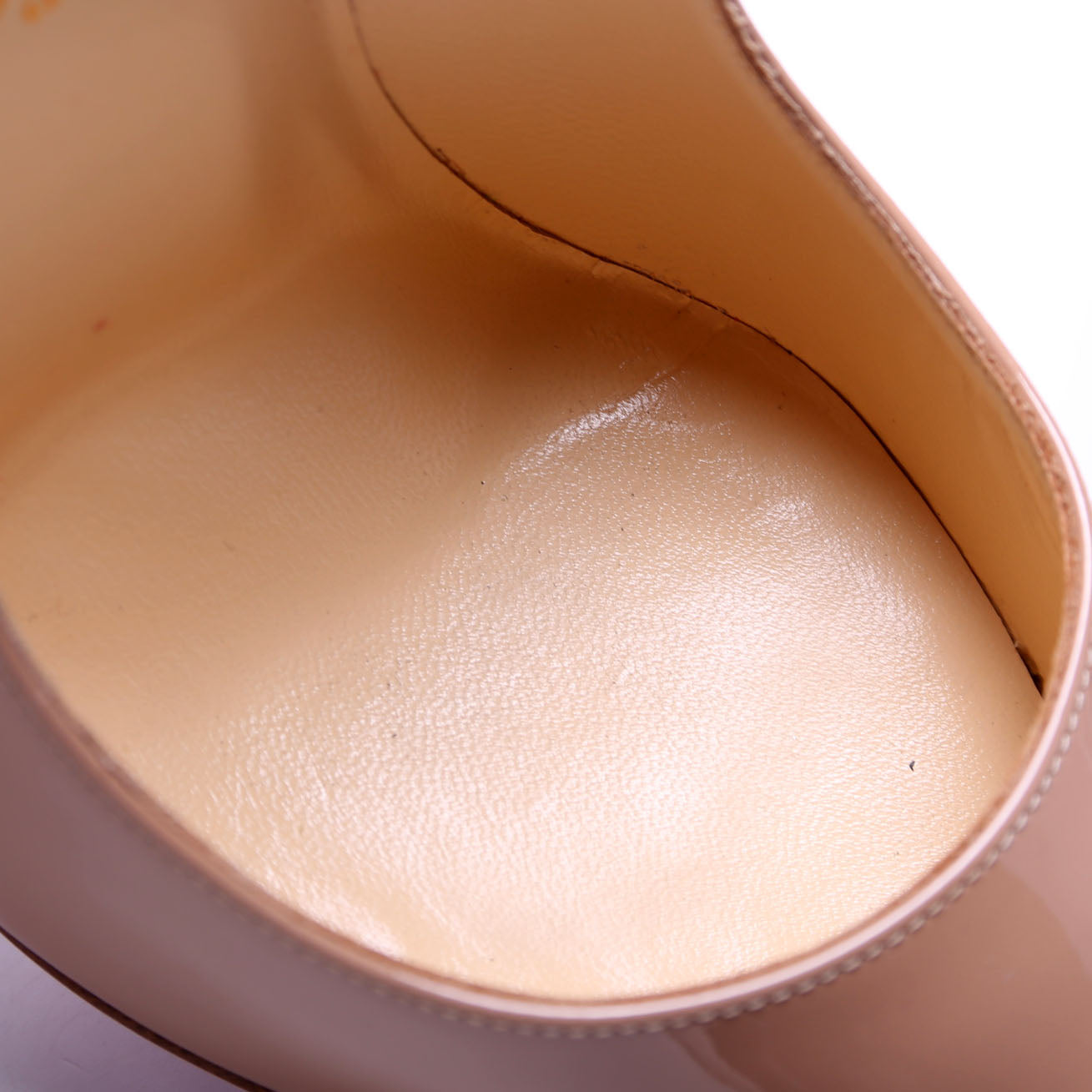 Pigalle Patent 120MM Size 38 Nude