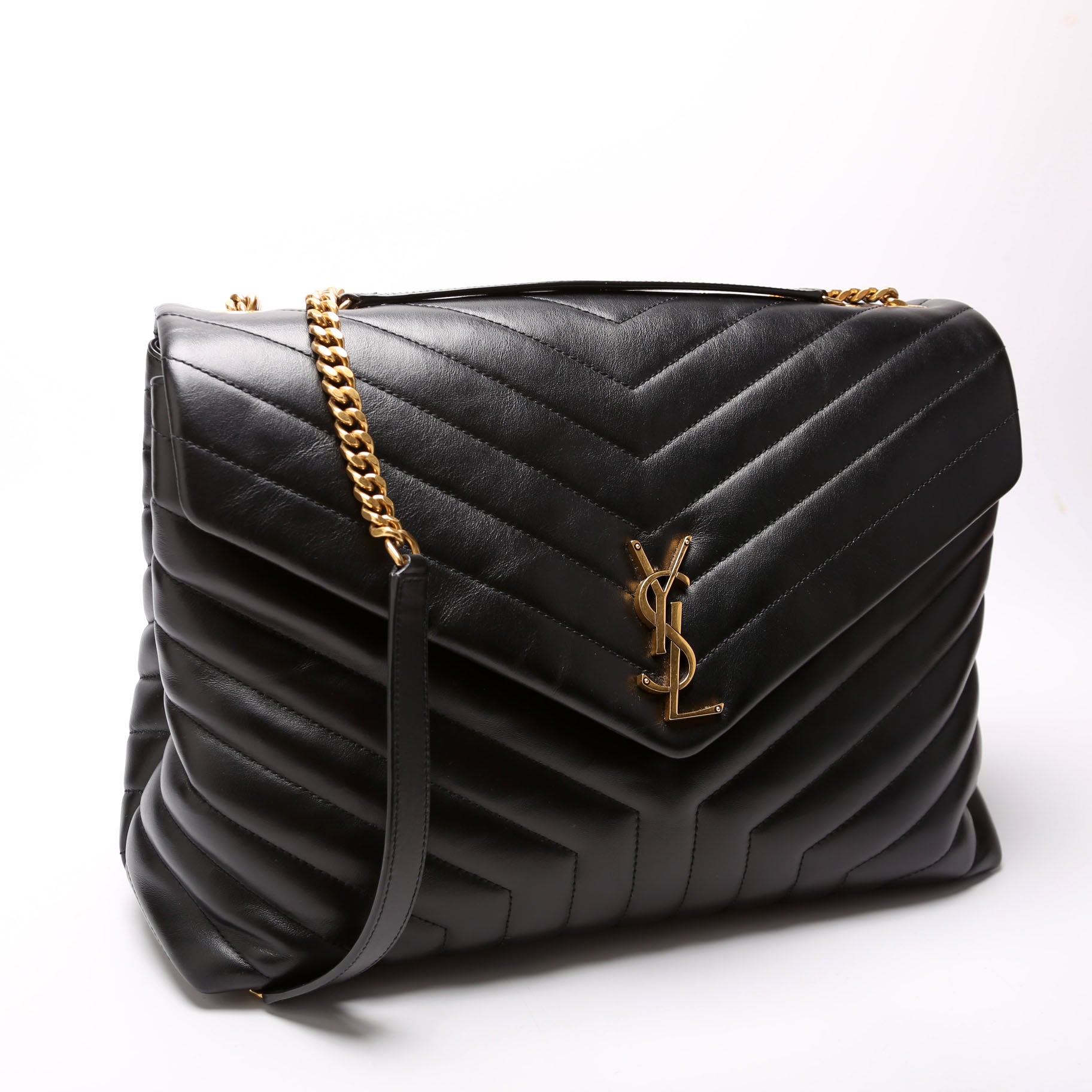 LouLou Satchel Large 574947 Black