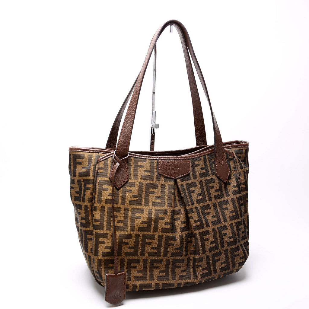 8BH268 Zucca Medium Shopping Bag Brown