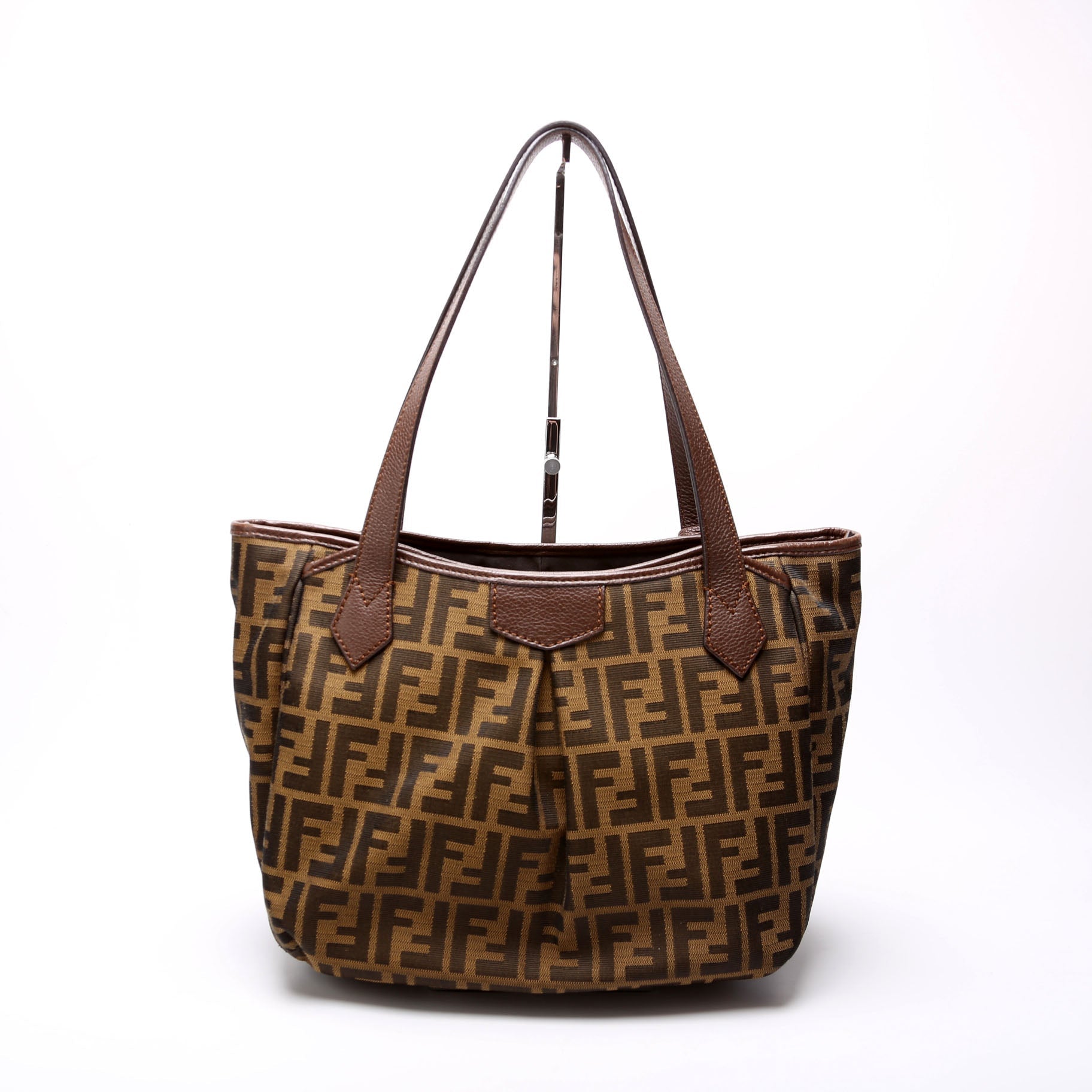 8BH268 Zucca Medium Shopping Bag Brown