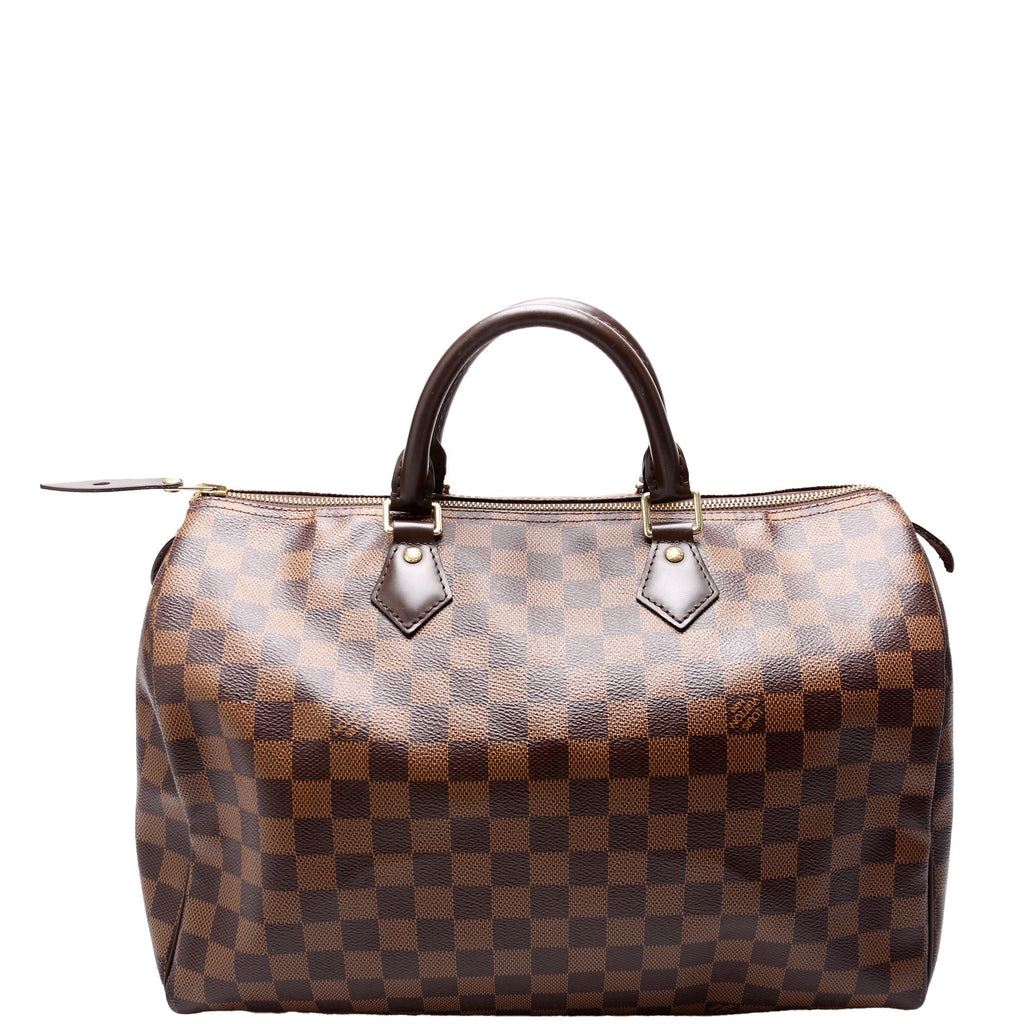 Speedy 35 Damier Ebene Brown/Red