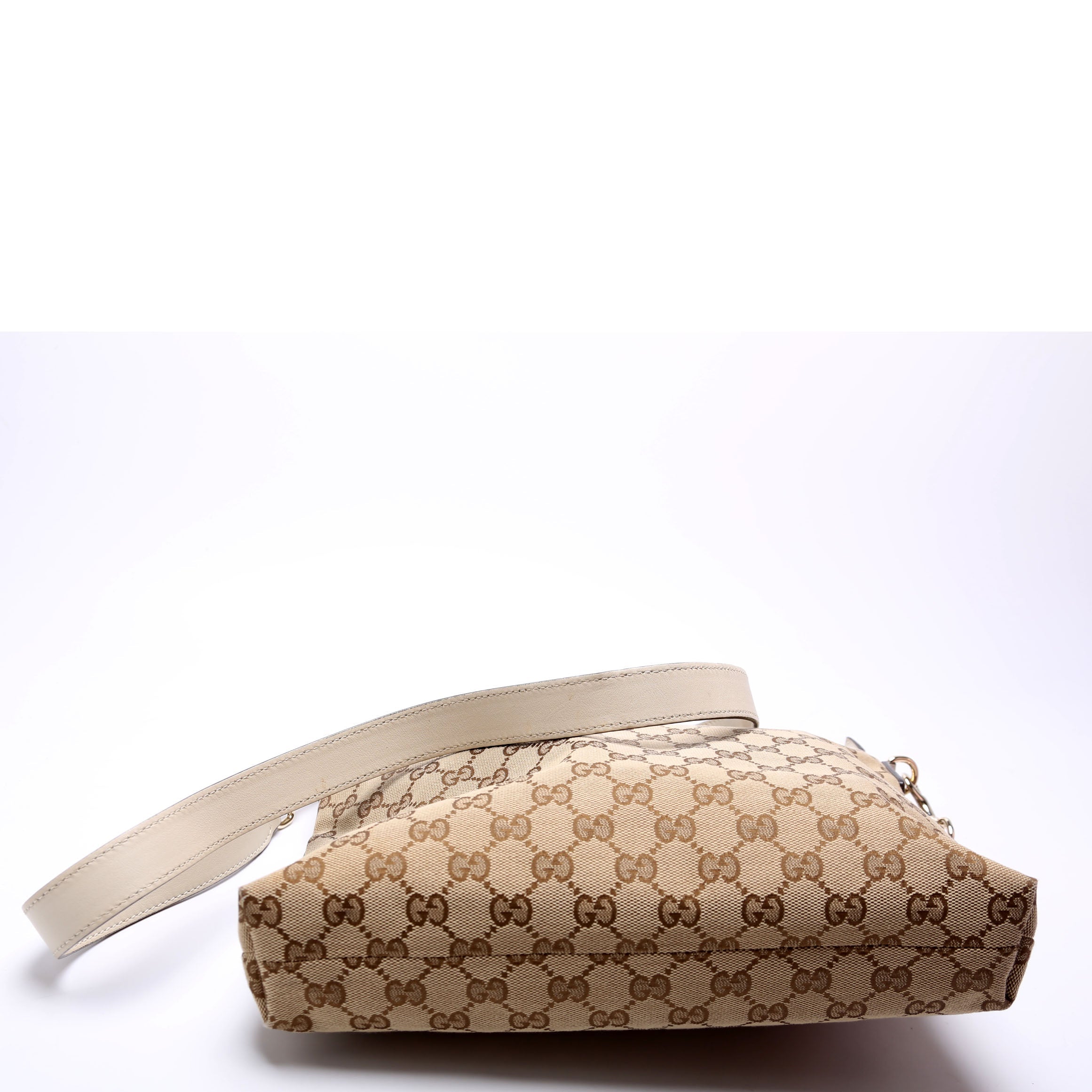 388924 GG Canvas Crossbody Tan/Beige