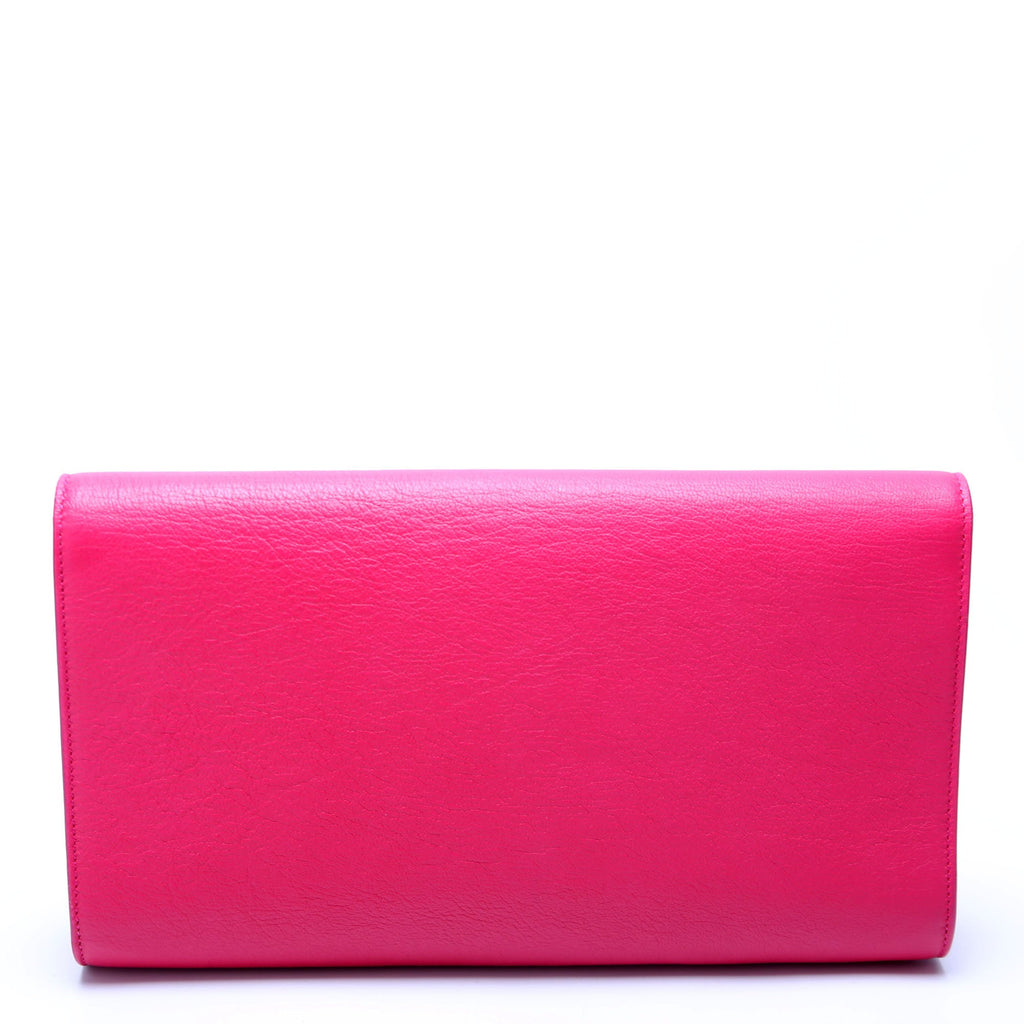 361120 Belle De Jour Clutch Leather Pink