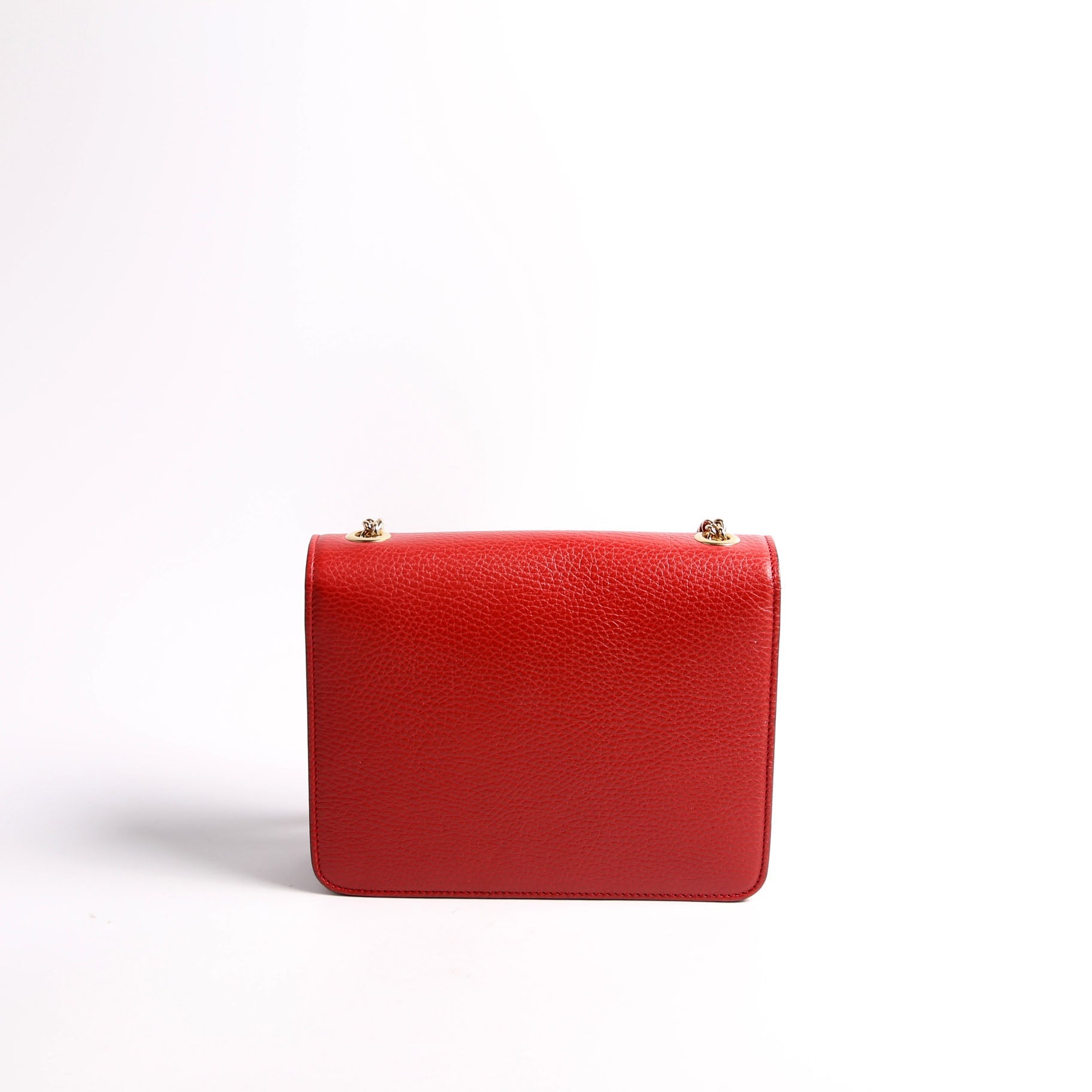 Gucci 510304 Interlocking Small Crossbody Red