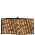 Trotter Frame Clutch Vintage Brown