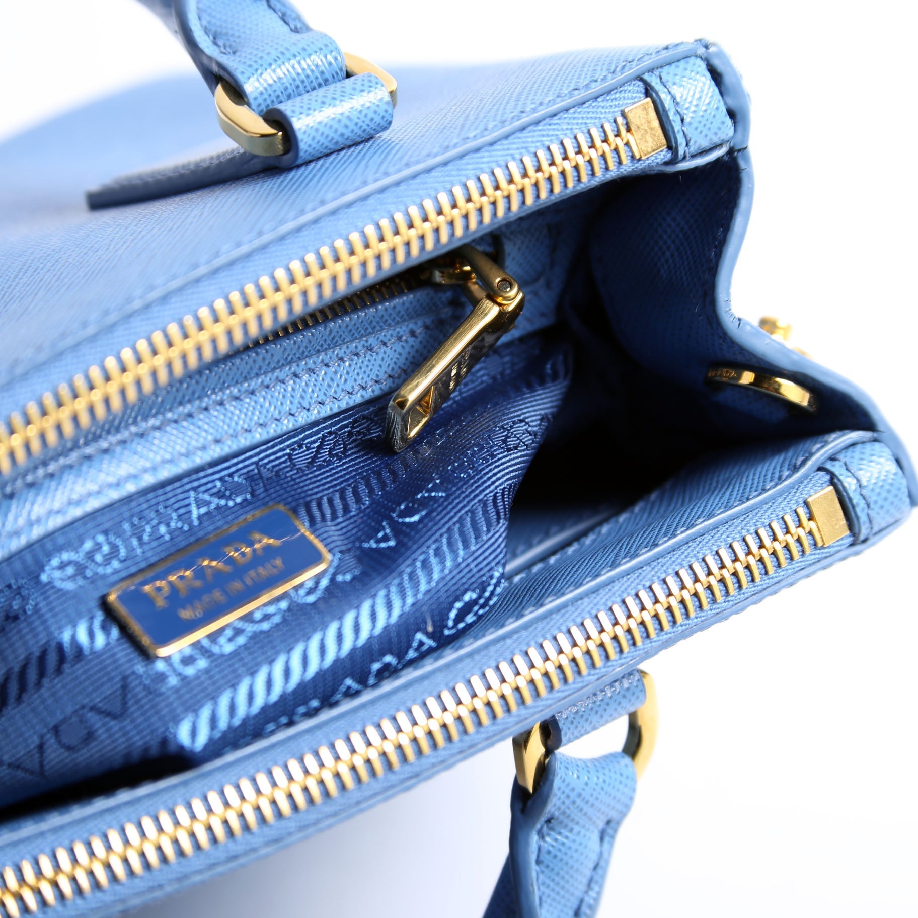 Saffiano Galleria Mini Blue
