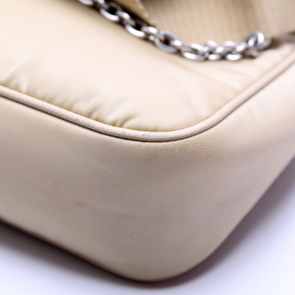 Prada 1BH204 Nylon Re-Edition 2005 Shoulder Bag Sand