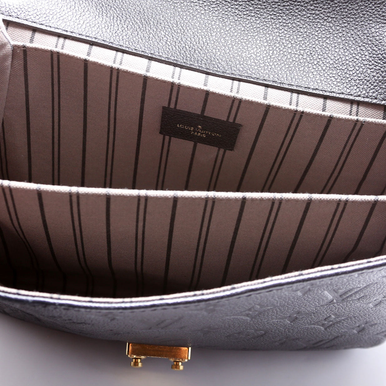Pochette Metis Empreinte Black